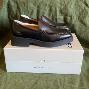 Vagabond Shoemakers Atelier Carmen Black Loafers